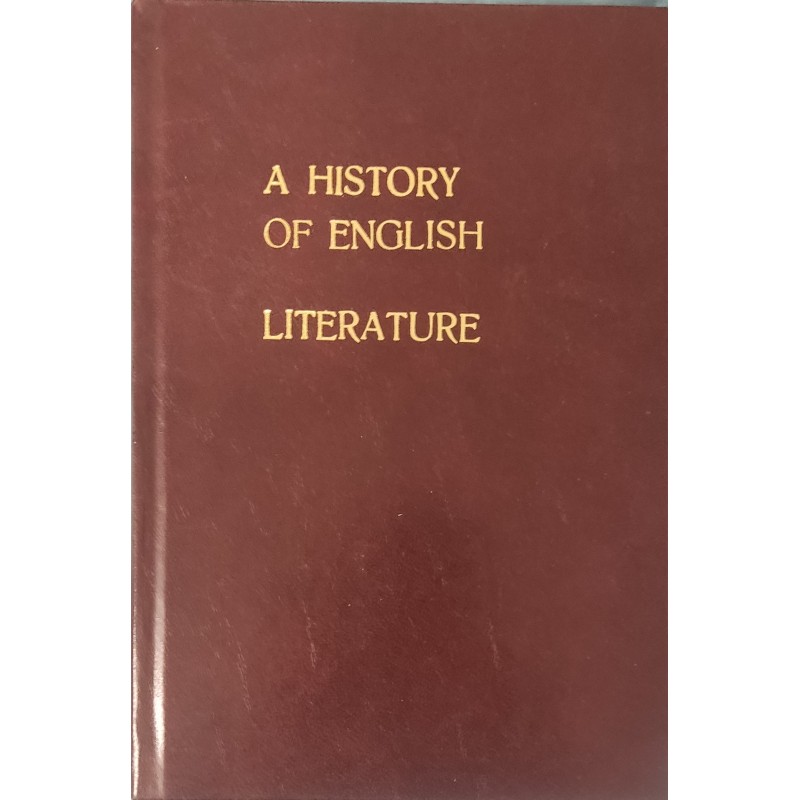 A History of English Literature | Литературни изследвания A History of English Literature | Литературни изследвания