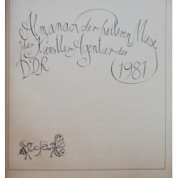Almanach der heiteren Muse der Künstler Agentur der DDR 1981