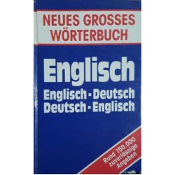 Neues grosses Wörterbuch. Englisch-Deutsch, Deutsch-Englisch