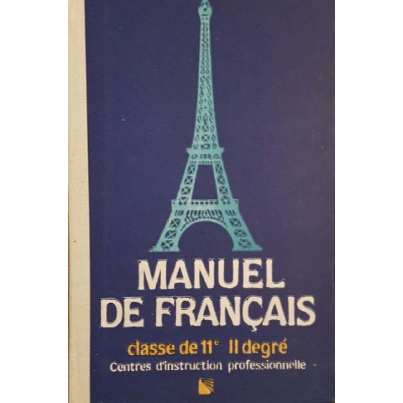 Manuel de Français classe de 11e