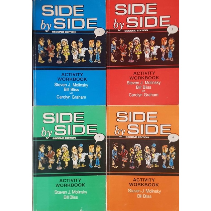 Side by Side. Activity Workbook. Part 1-4 | Чуждоезиково обучение