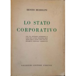 Lo stato corporativo	 