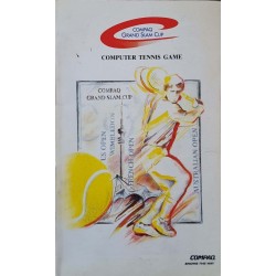 Compaq Grand Slam Cup computer tennis game 