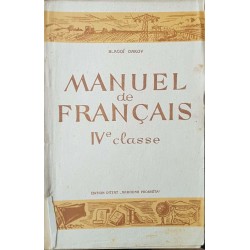 Manuel de français pour la quatrième classe 