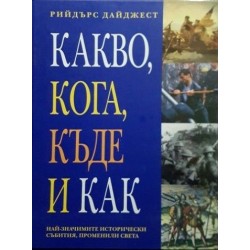 Какво, кога, къде и как. Най-значимите исторически събития, променили света 