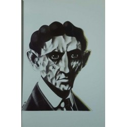 Faces portraits of famous authors 
